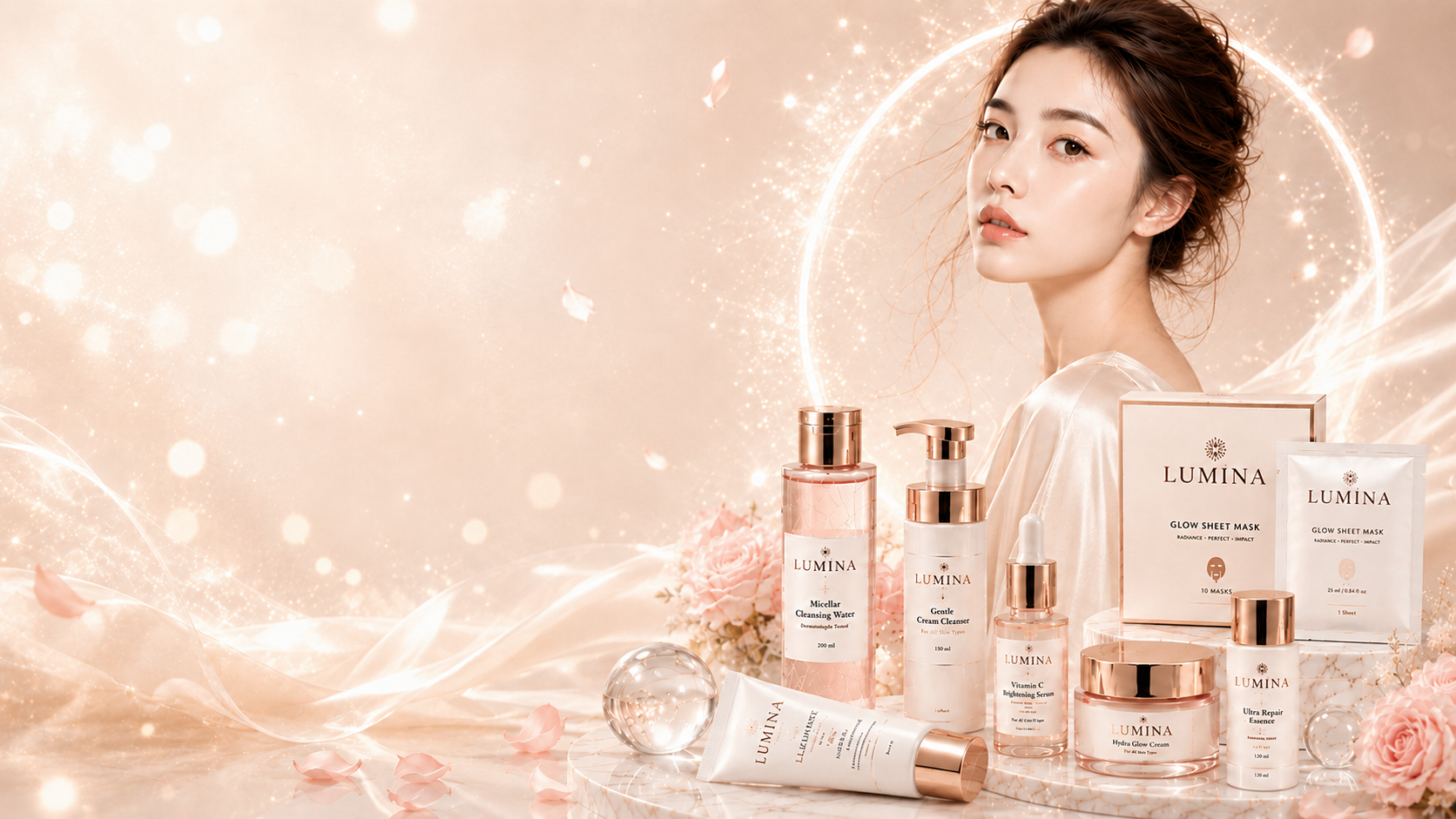 LUMINA luxury skincare collection